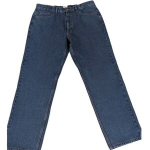 NWT Red Head Brand Co. Relaxed Fit Jeans Mens 36x32 Dark Wash Denim PantsNWT